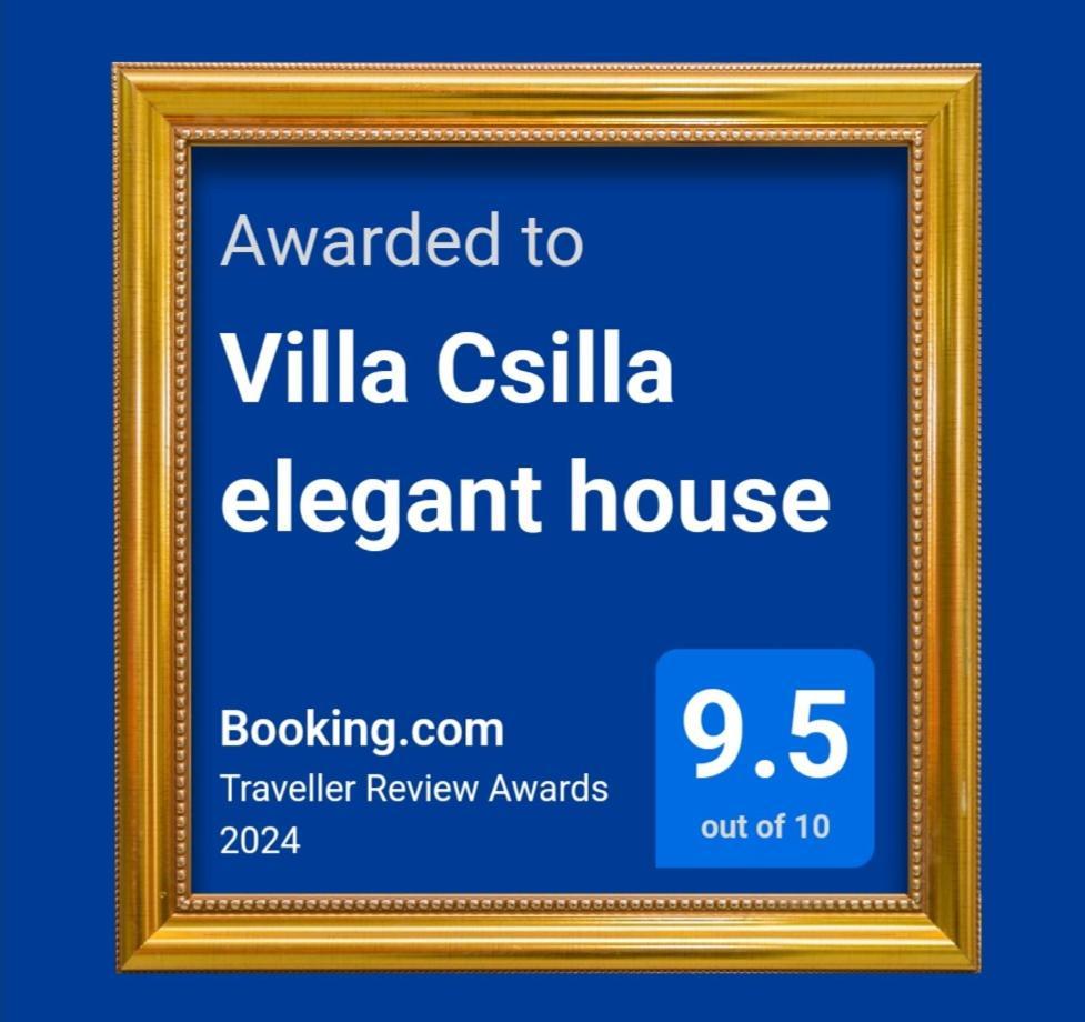 Villa Csilla Elegant House Erd Exterior foto